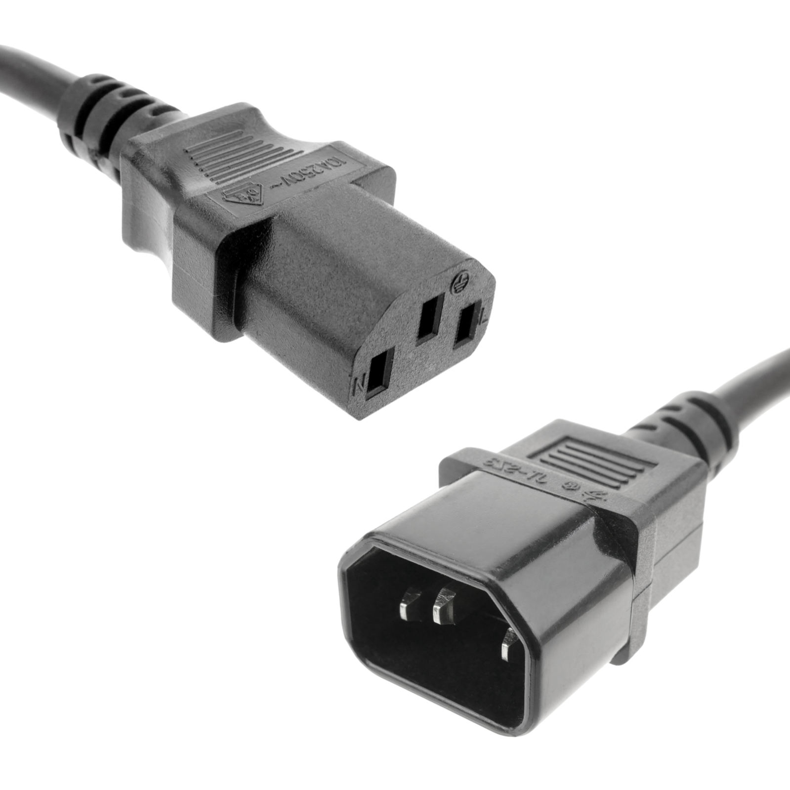 10FT Cavo di alimentazione lungo 3 Prong TV, U L NEMA 5-15p a 10FT Cavo di alimentazione lungo 3 Prong TV, U L NEMA 5-15p a