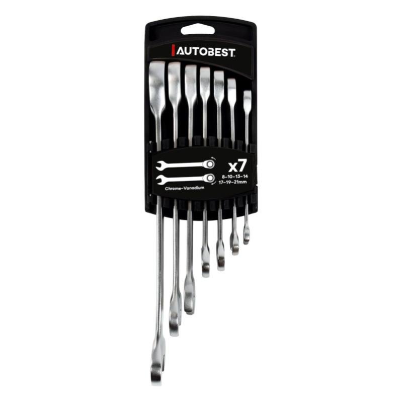 Noir  Lot De 8 Clés à écrou De Robinet 9-17 Mm Outils Universels Pour Serrer Ou Retirer Cle A Ecrou De Robinet Evier 99154131