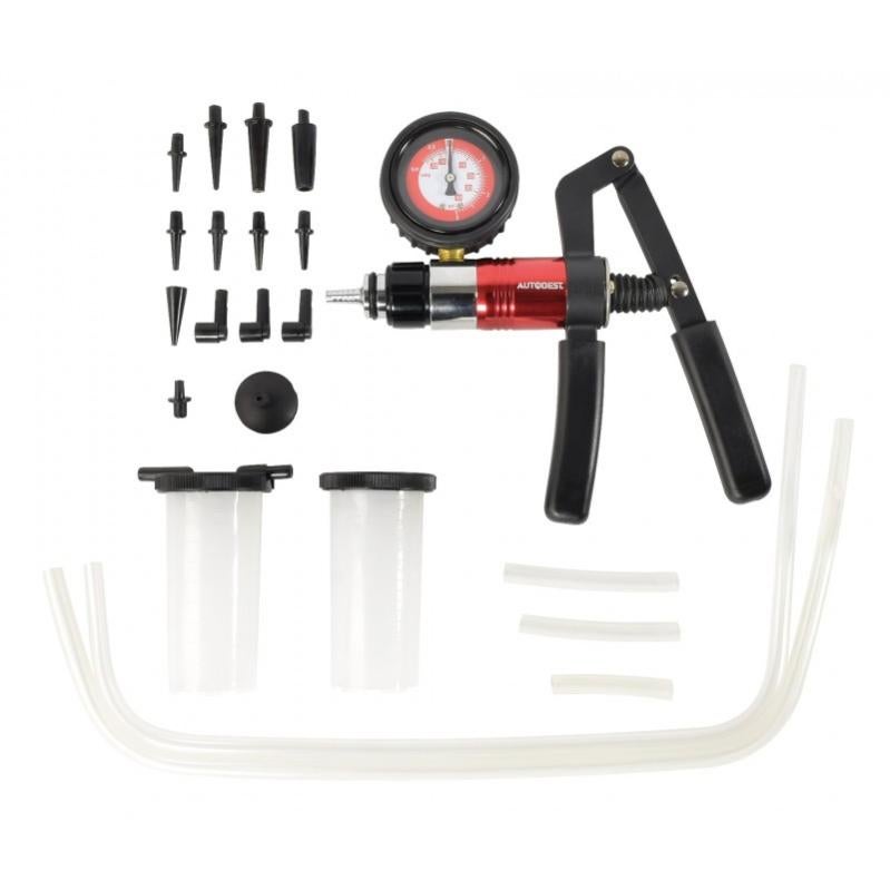 Pompe à Vide Manuelle Pour Purge Frein - Testeur Dépression Moto Voiture | Kit De Purge Liquide De Frein