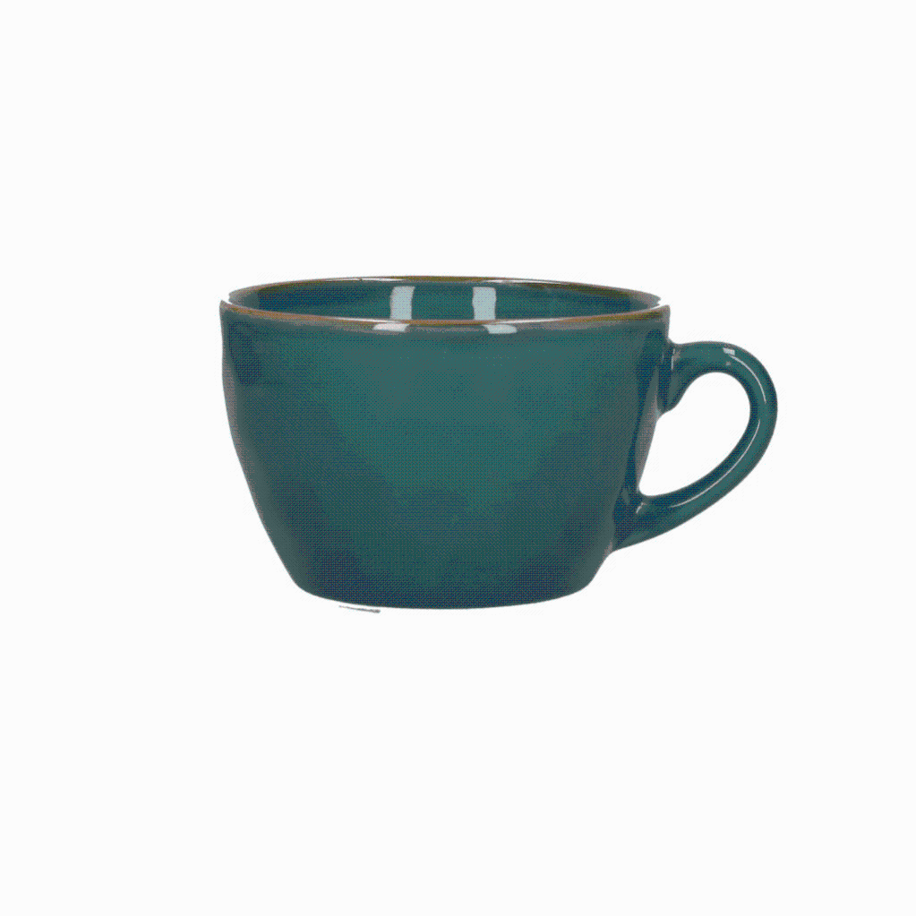 ROSE & TULIPANI - Pichet 0,6 L Concert Vert Eau - Grès Élégant Pour Table Raffinée