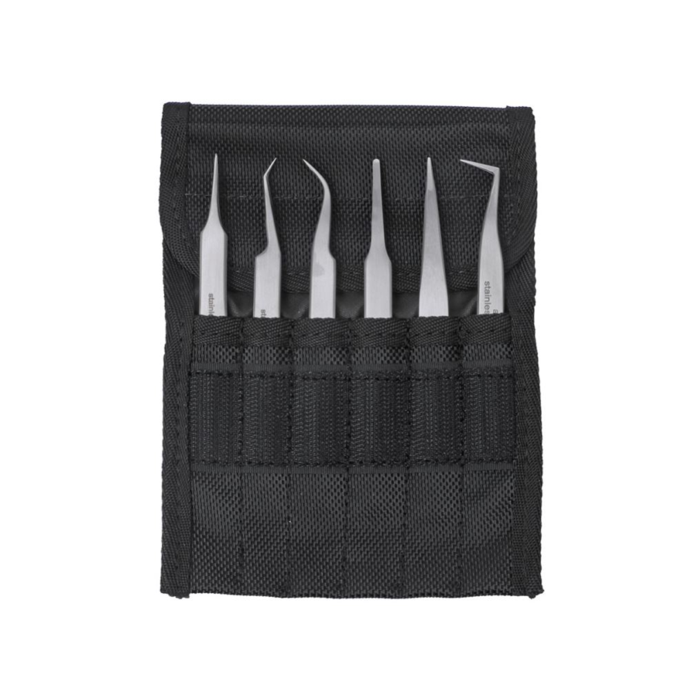 SMD Tweezers Définissez 6 PCS. Leroy Merlin