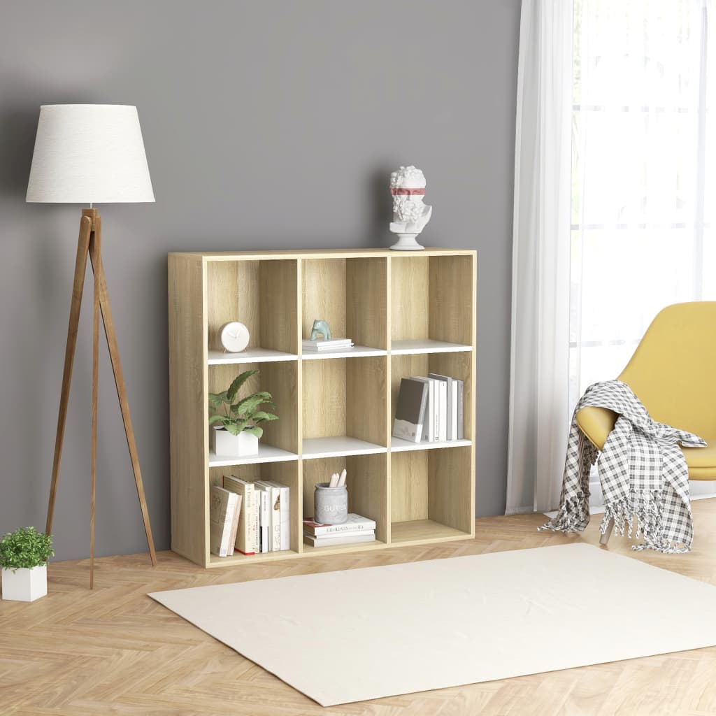 Maison Exclusive - Libreria Bianca 98x30x98 cm in Legno