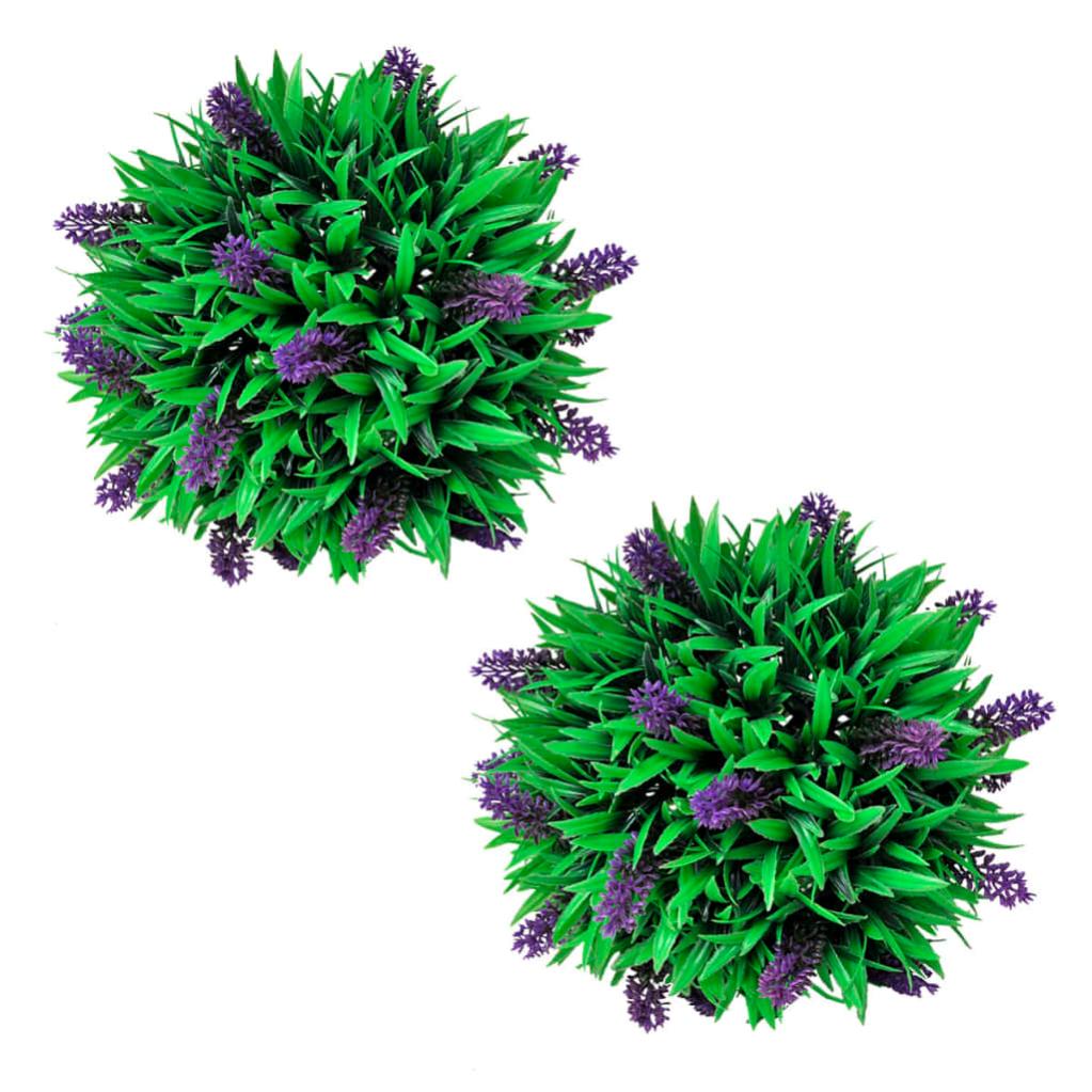 Palla Di Bosso Artificiale Papillon 28 Cm - Decorazione Verde Per Giardino E Terrazzo - Foto 4