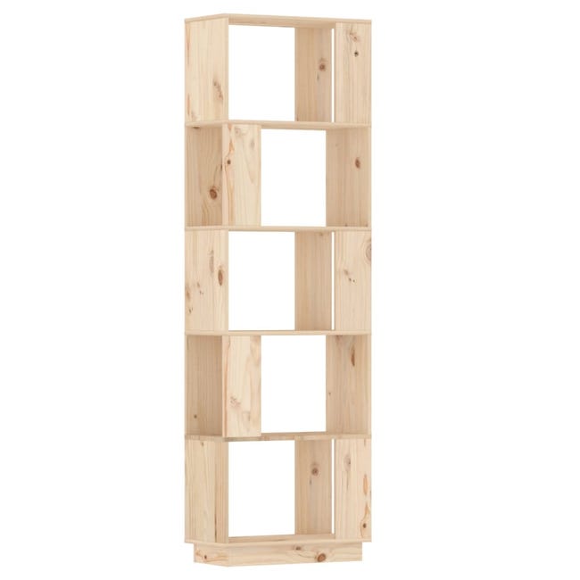 Maison Exclusive Estantería/divisor de espacios madera de pino 80x30x199,5  cm