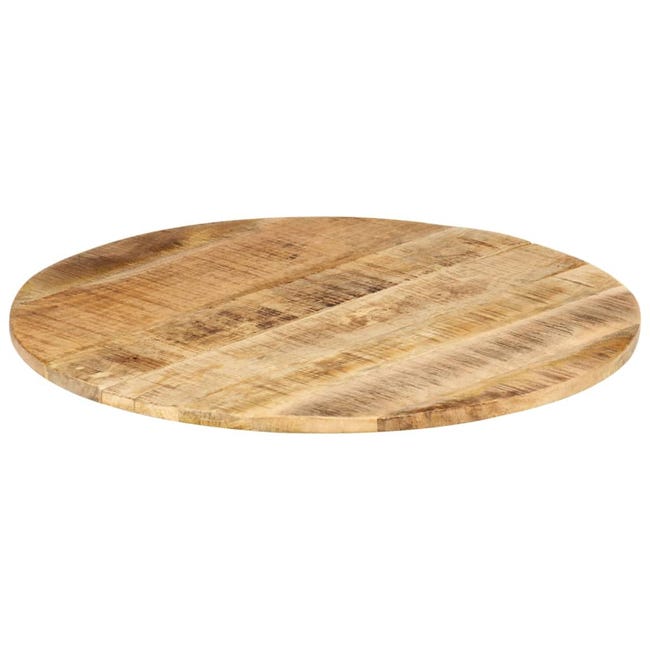 Tablero de mesa de madera maciza de mango 25-27 mm 100x60 cm - referencia  Mqm-350708