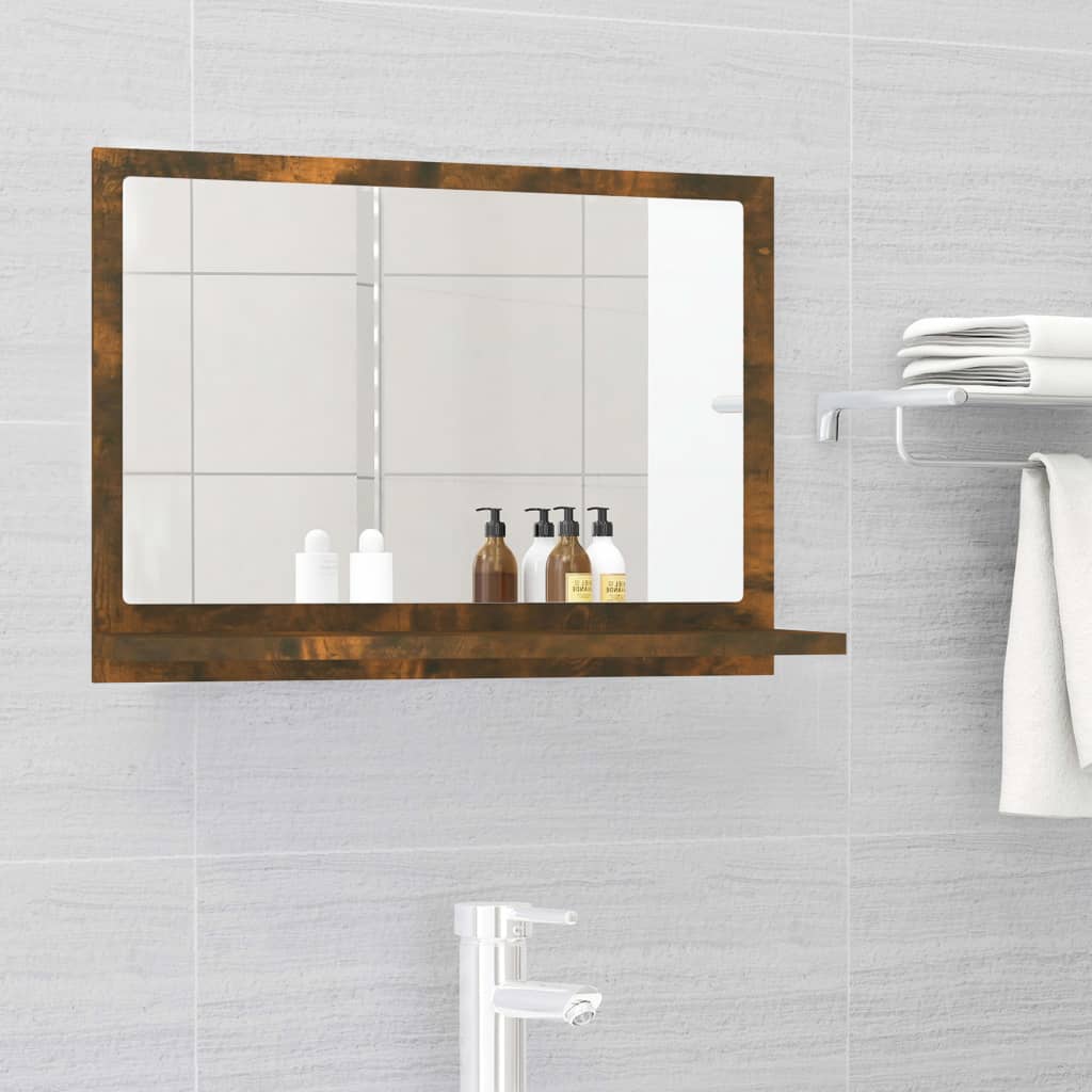 Maison Exclusive Espejo de baño madera maciza de pino 70x12x79 cm