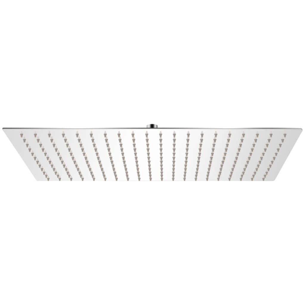 Doccia A Pioggia Rettangolare VidaXL In Acciaio Inox – 40x30 Cm, Nera, Con 192 Ugelli Anticalcare E Montaggio A Parete O Soffitto