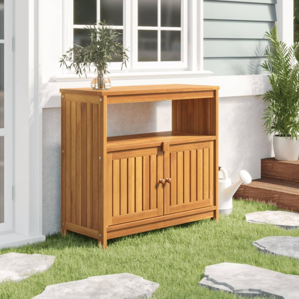 Tavolo Consolle 100x40x76 cm in Legno Massello d'Acacia vidaXL 616196
