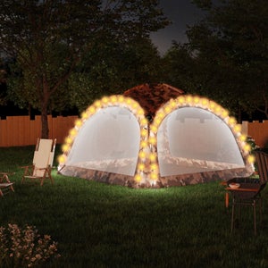 Maison Exclusive Carpa para fiestas plegable con paredes laterales negro  3x3 m