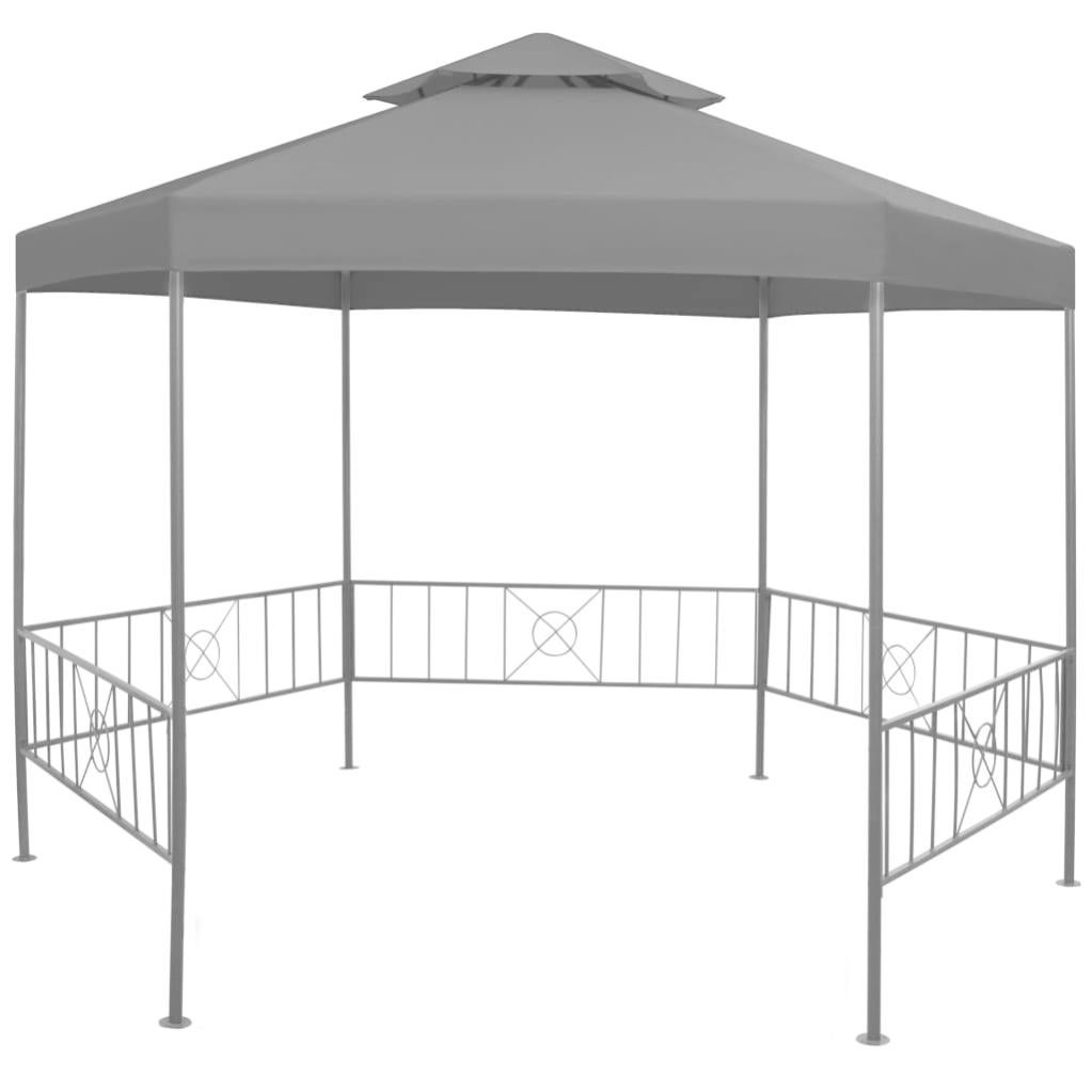 Maison Exclusive Gazebo da Giardino 323x275x265 cm Antracite Leroy