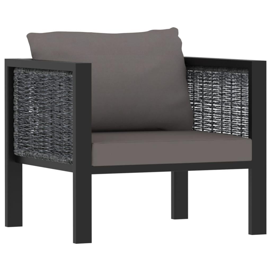 Mendler - Set Salottino Giardino Polyrattan Hwc-g27 Tavolino Con 2x