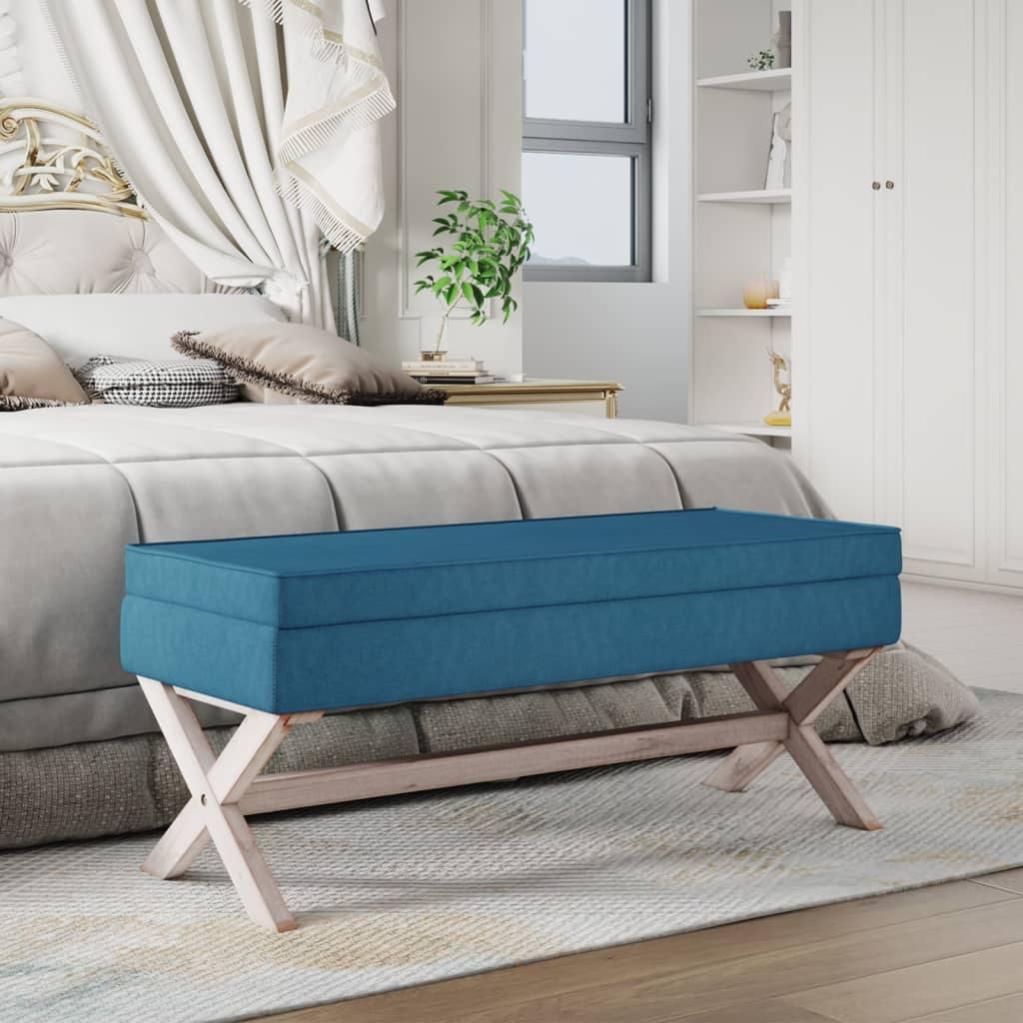 Yaheetech Ottomano Set di 2 Sgabelli Poggiapiedi da Giardino con