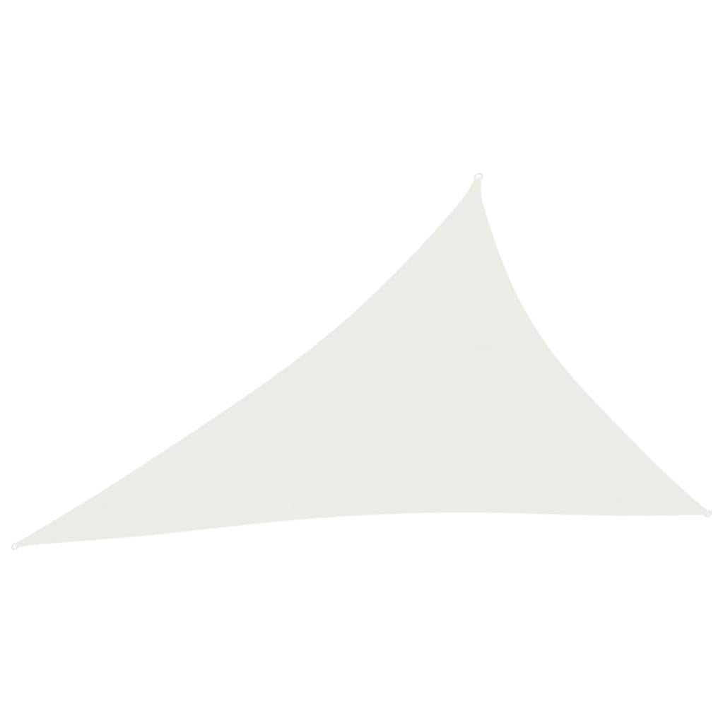 VidaXL Vela Parasole Triangolare 3x3x3 M In HDPE - Telo Ombreggiante Per Giardino E Terrazzo - Grigio Chiaro