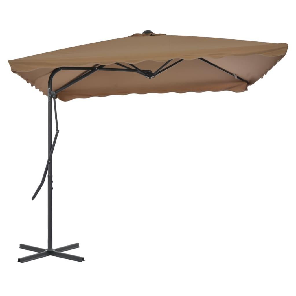 Sekey Ombrellone Da Balconi 200x125 Cm – Talpa, Con Supporto Incluso, Protezione Solare
