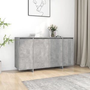 Maison Exclusive - Credenza Bianca 120x41x75 cm in Truciolato