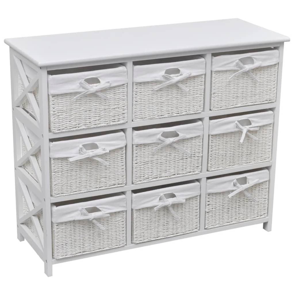 Maison Exclusive Armoire de rangement Blanc Leroy Merlin