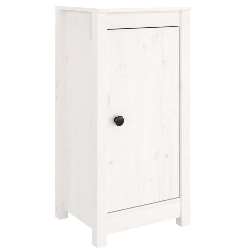 Credenza In Legno Massello Di Pino, 40x35x80 Cm, Per Camera Da Letto O Soggiorno