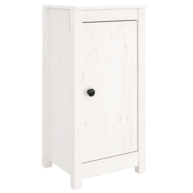 Credenza In Legno Massello Di Pino, 40x35x80 Cm, Per Camera Da Letto O Soggiorno