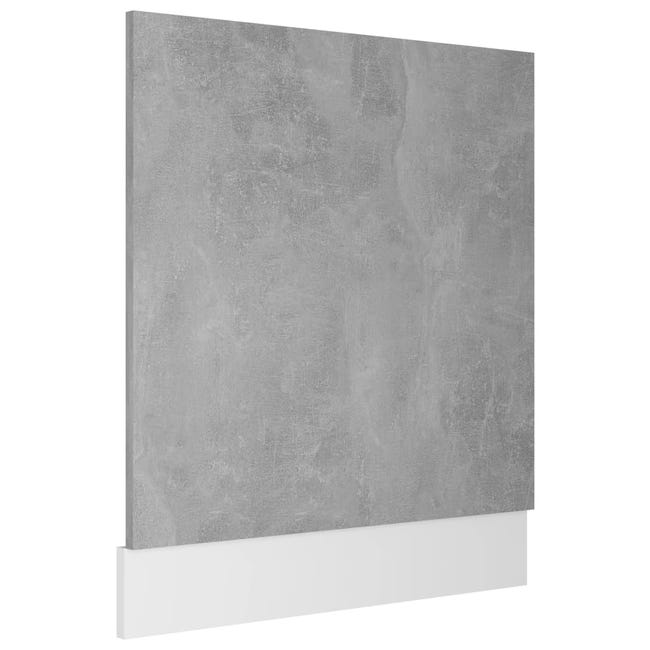 Maison Exclusive - Pannello Lavastoviglie Grigio Cemento 59,5x3x67 cm  Multistrato