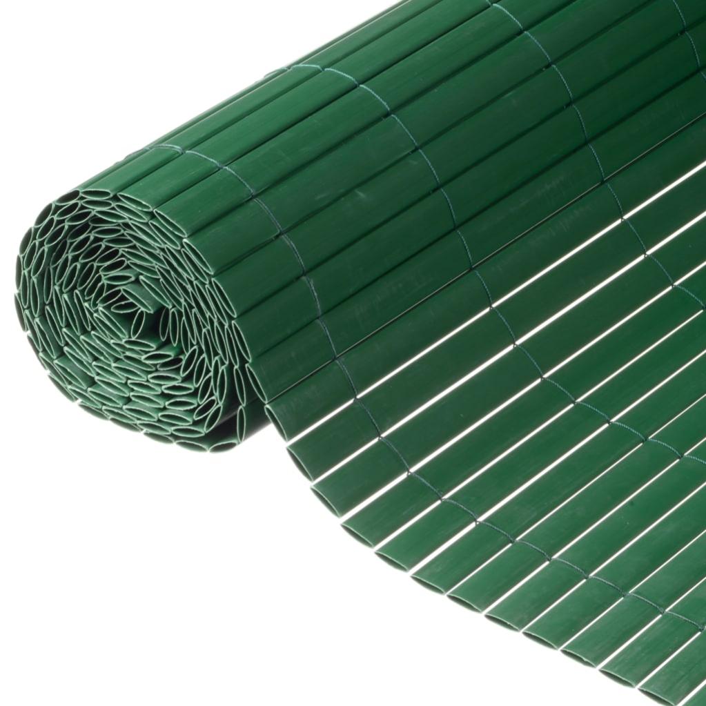 VidaXL Recinzione Da Giardino Grigia 110x300 Cm - Pannello In PVC Doppio Lato, Regolabile, Per Delimitare Aiuole E Terrazzi - 2