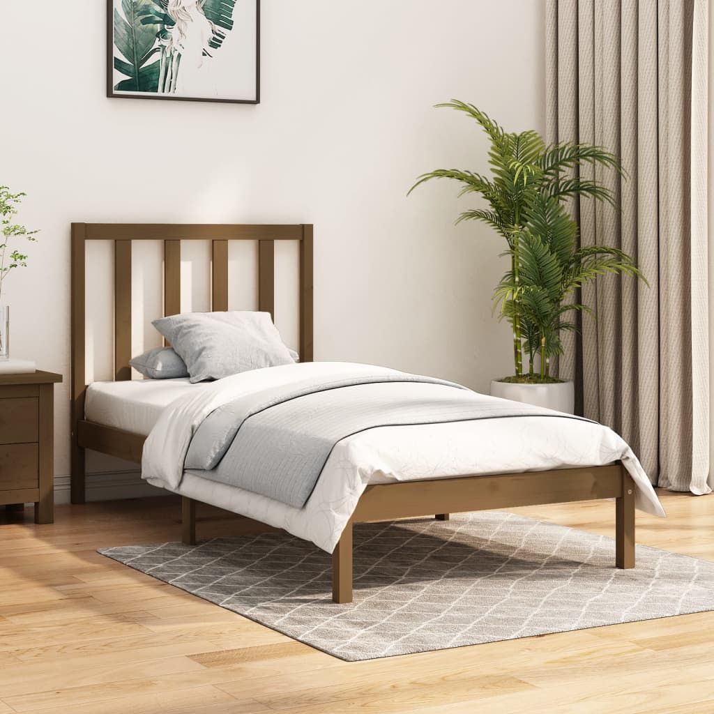 Maison Exclusive Estructura de cama individual madera maciza