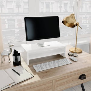 Supporto rialzo monitor per scrivania cm. 58,6 x 25,7 x h.12,5 ART
