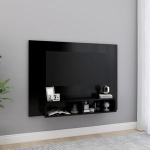 Sistema de pared de salón reversible, Made in Italy, Mueble TV, Conjunto de  salón moderno, 295x30h197 cm, Color Blanco Brillo y Mate