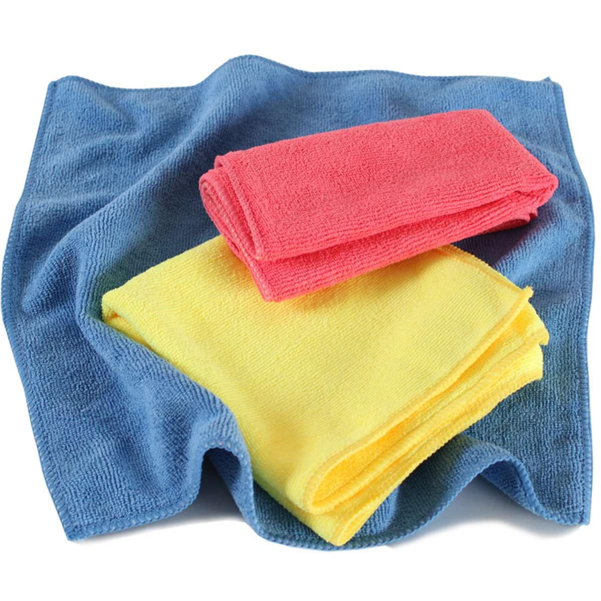 Set Di Panni In Microfibra Lavabili, Multiuso, Per Pulizia - 3