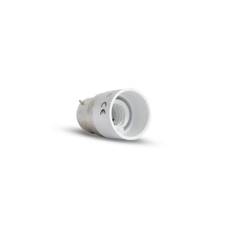 Baoblaze Convertisseur Adaptateur LED Lumière B22 vers E14 Douille pour Maison Bureau Magasin 