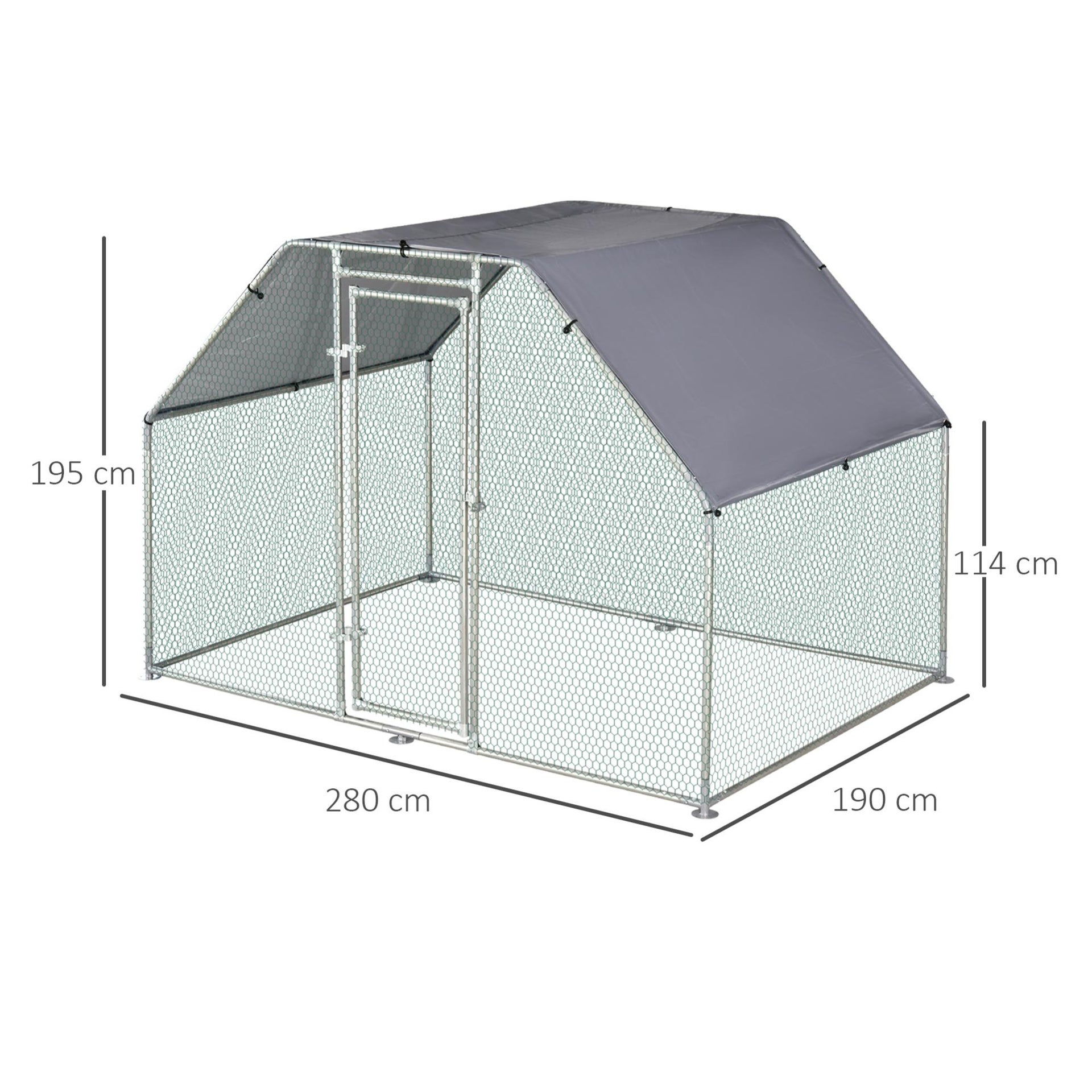 Enclos Poulailler Chenil Entierement Couvert 5 32 M Acier Galvanise Leroy Merlin