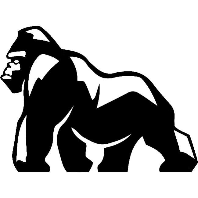 Magnete Da Frigorifero 3D Gorilla Del Kenya - Souvenir Artigianale In Resina Per Decorazione Casa