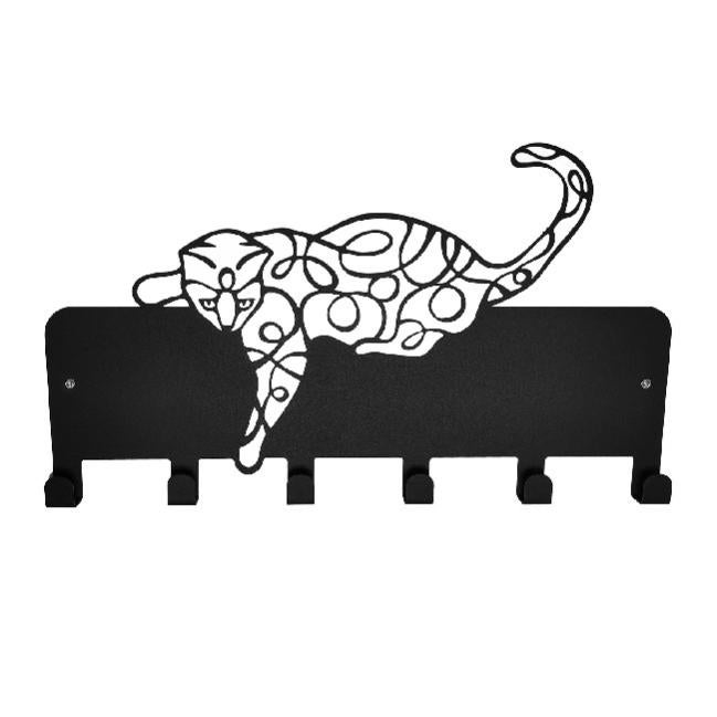 Decorazione In Metallo Gatto 50, Nero, 30x0,15x60 Cm, EPIKASA - Foto 8