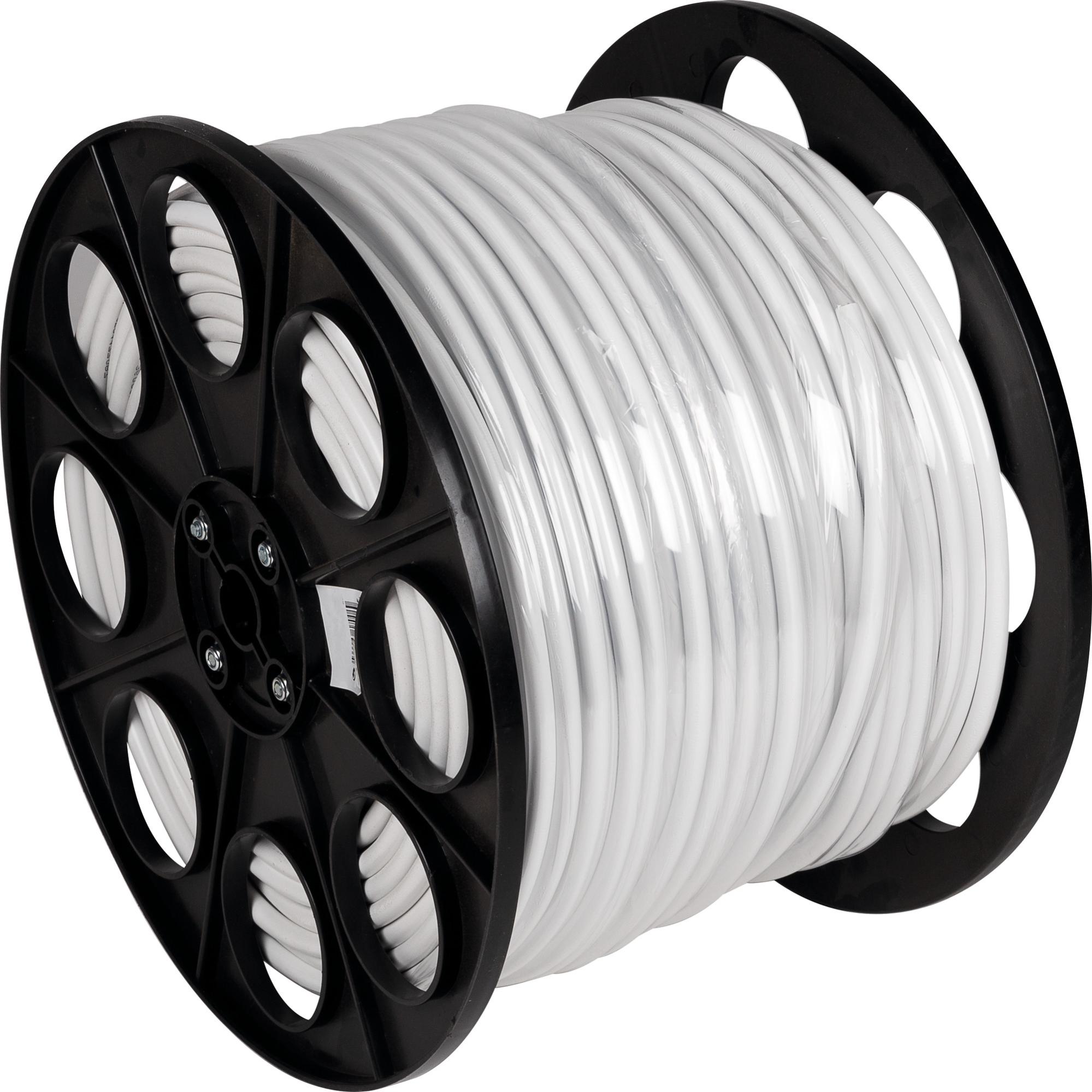 Câble H05 VV-F mètré 2,5 mm² Dhome - Touret - Blanc - Longueur 200 m ...