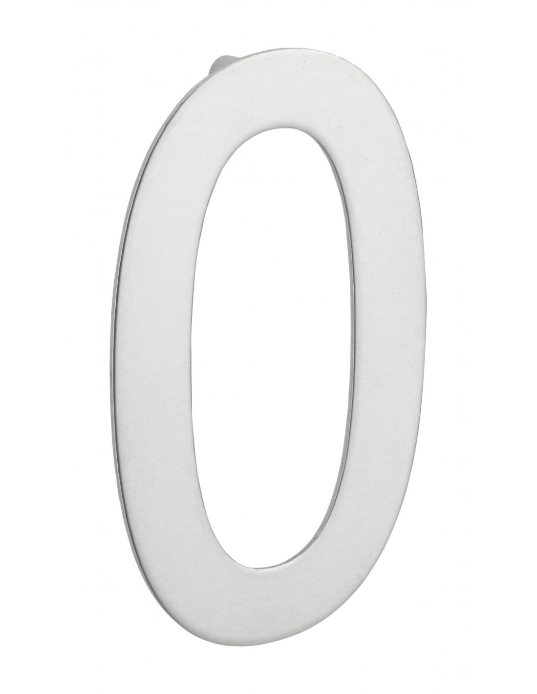 Numero civico in acciaio inox RAL7016 - Vetro acrilico moderno Numero civico in acciaio inox RAL7016 - Vetro acrilico moderno