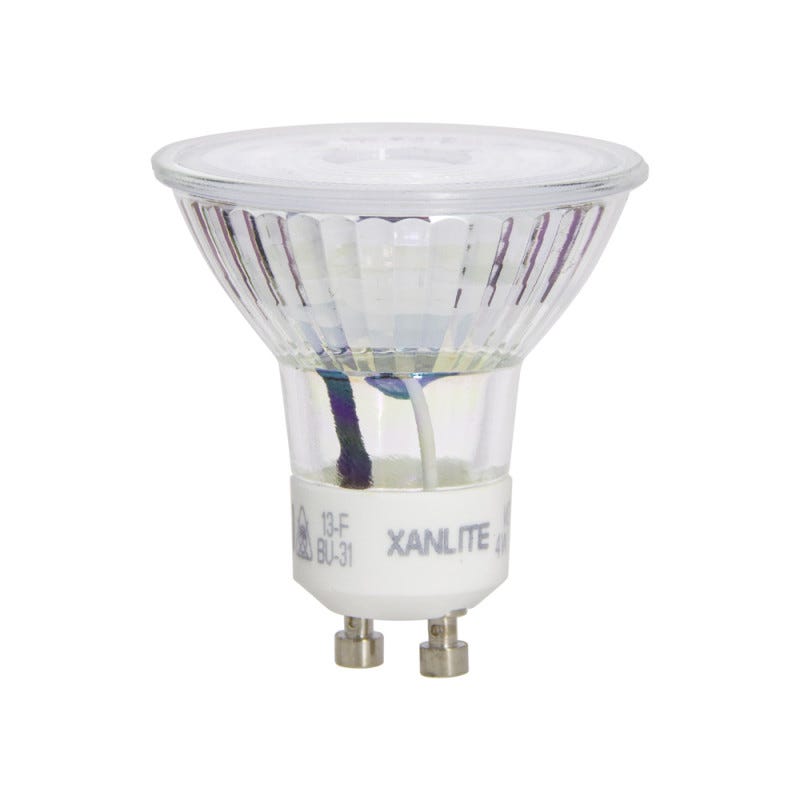 Xanlite - Ampoule LED spot dimmable, culot GU10, 5,5W cons. (50W