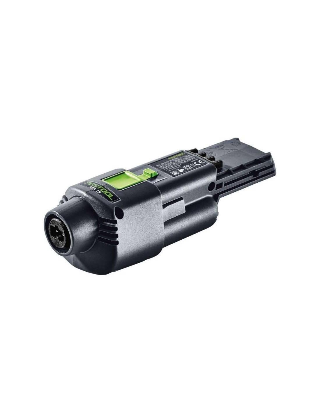 Adaptateur secteur aca 220-240/18v ergo festool pour ponceuse