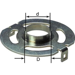 Bague De Copiage Festool KR-D 24,0/OF 2200 - Pour Fraiseuse, Autocentrante, Sans Outil