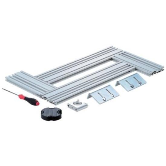 Gabarit De Fraisage Réglable Pour Défonceuse - Découpes Rectangles Jusqu'à 300x300 Mm - Compatible Toutes Marques