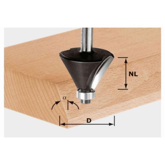 Fresa de bisel HW S12 D44/30/30° - 491101 - Festool | Leroy Merlin