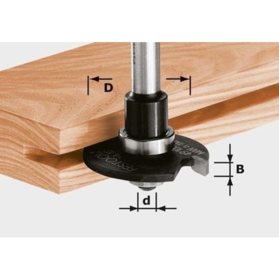 Festool Fraise hélicoïdale avec queue de 8 mm FESTOOL HS Spi S8 D12/20 - 490947