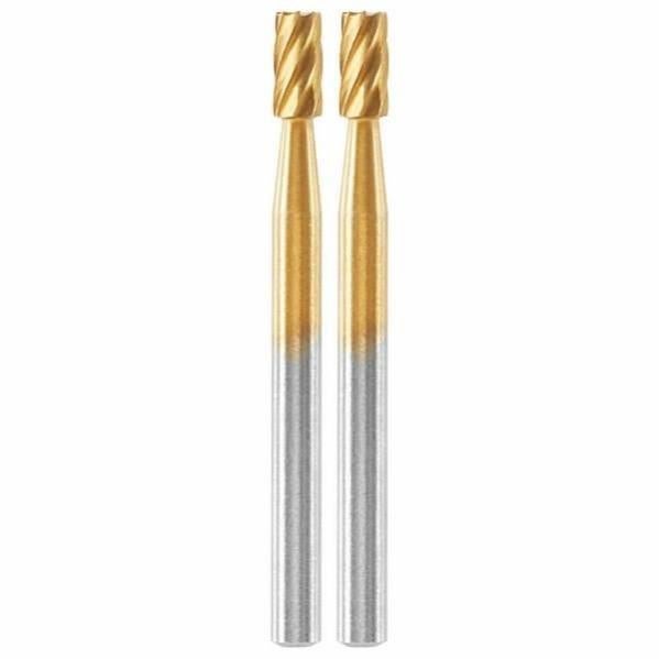 Frese Diamantate Dentali FG Cilindro A Testa Piatta #1093 &ndash; Grana Standard, 10 Pezzi