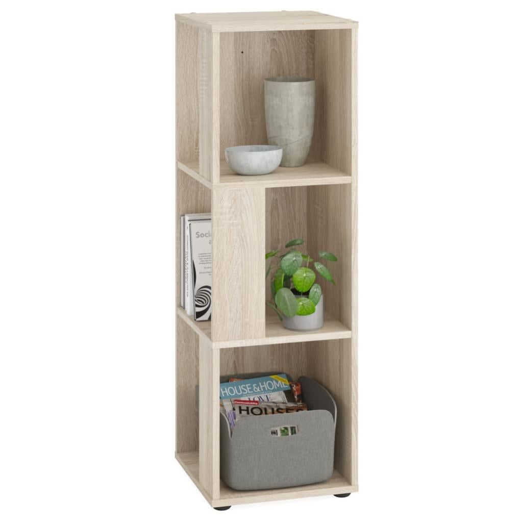 Testiera con Scomparti Rovere Sonoma 200x18,5x104,5 cm 811955