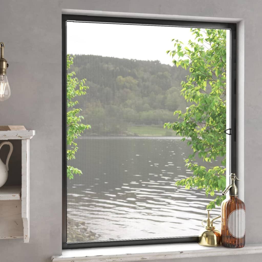 Maison exclusive - mosquitera para ventanas gris antracita 100x120 cm