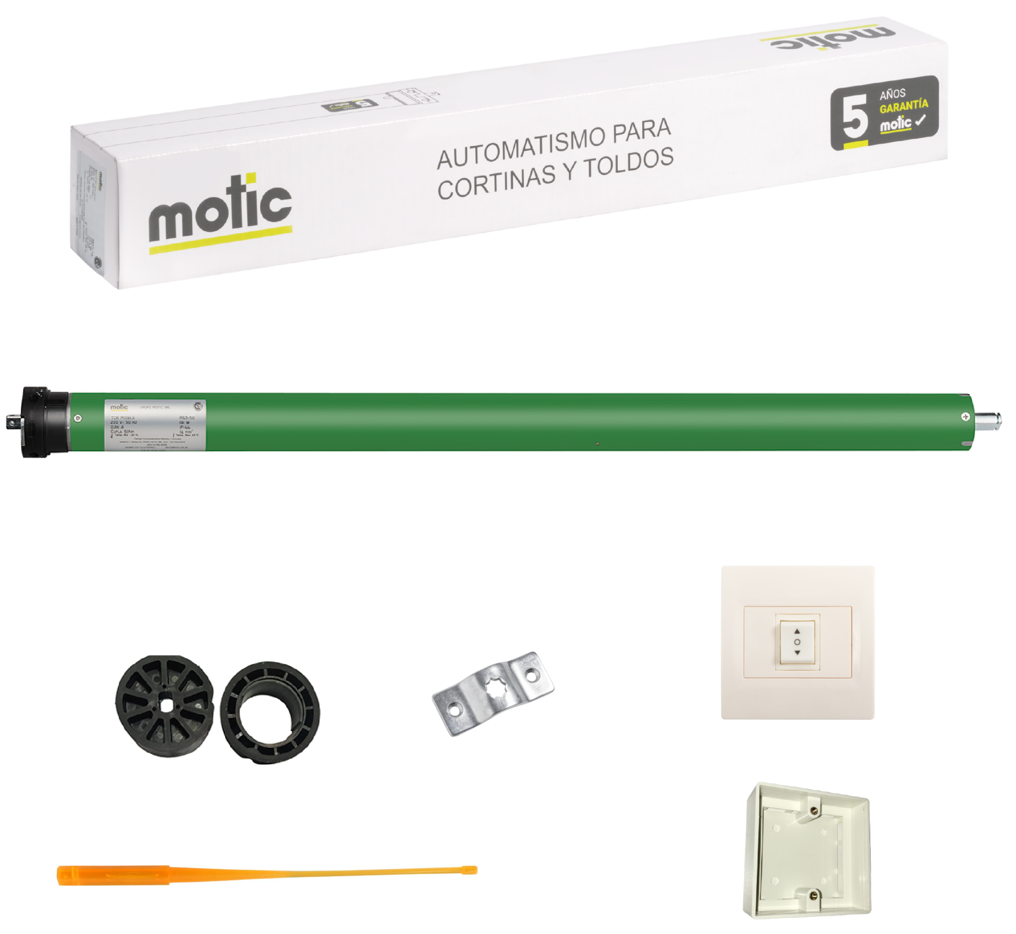 Motore Tubolare Per Tapparelle CC-Style - 13Nm Per Albero 40mm Con Finecorsa Meccanico - Garanzia 5 Anni - Foto 10