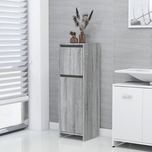 Mobile Sottolavabo Grigio Cemento 63x30x54 cm Legno Multistrato