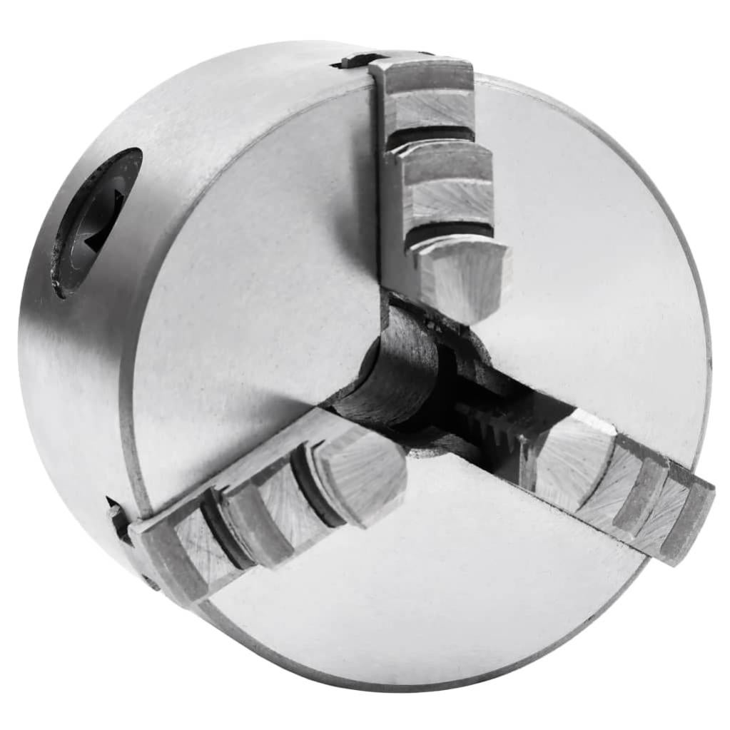 Mandrin De Précision 125 Mm – 3 Mâchoires Auto-Centré – Précision 0,07 Mm – Pour Tour, Fraiseuse, CNC – Serrage Puissant Et Stable