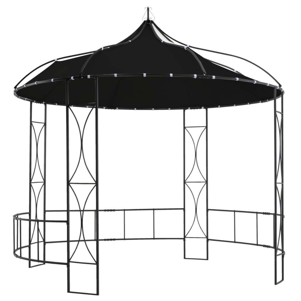 Maison Exclusive Gazebo 300x290 cm Antracite Rotondo Leroy Merlin