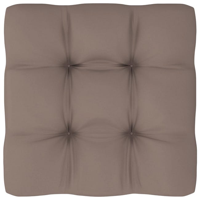 Maison Exclusive Cojines para sofá de palets 3 unidades tela beige