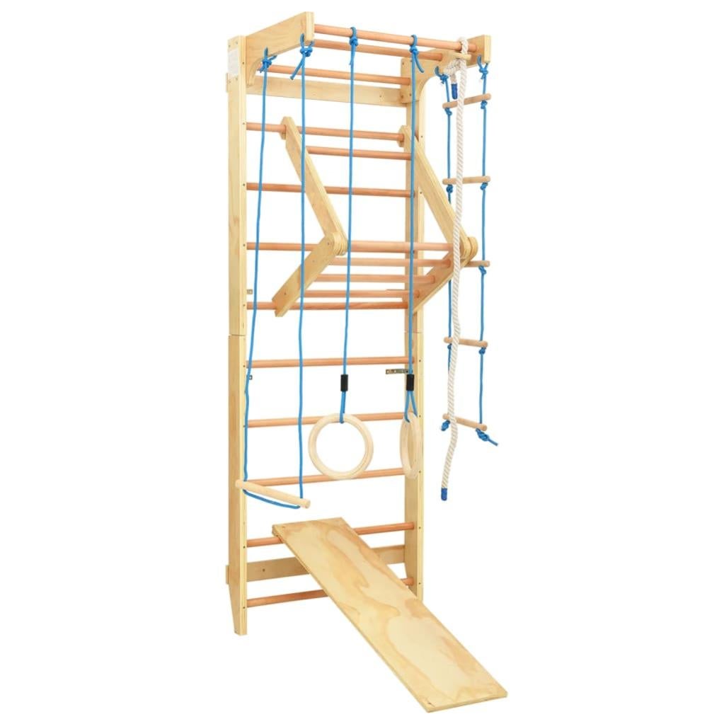 Struttura per arrampicata per bambini - 3 in 1 triangolo, scala e