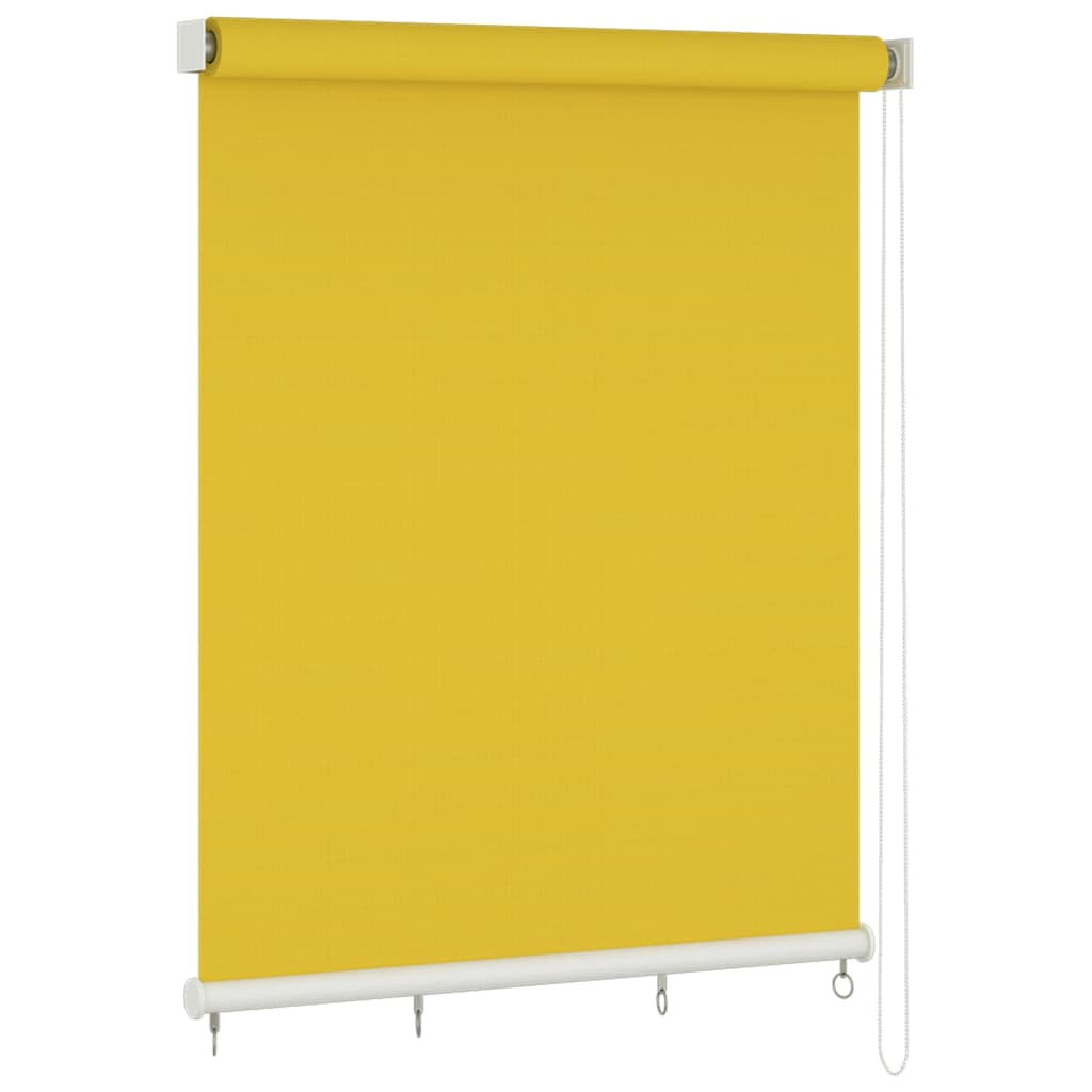Maison Exclusive Persiana enrollable de exterior 220x140 cm amarillo
